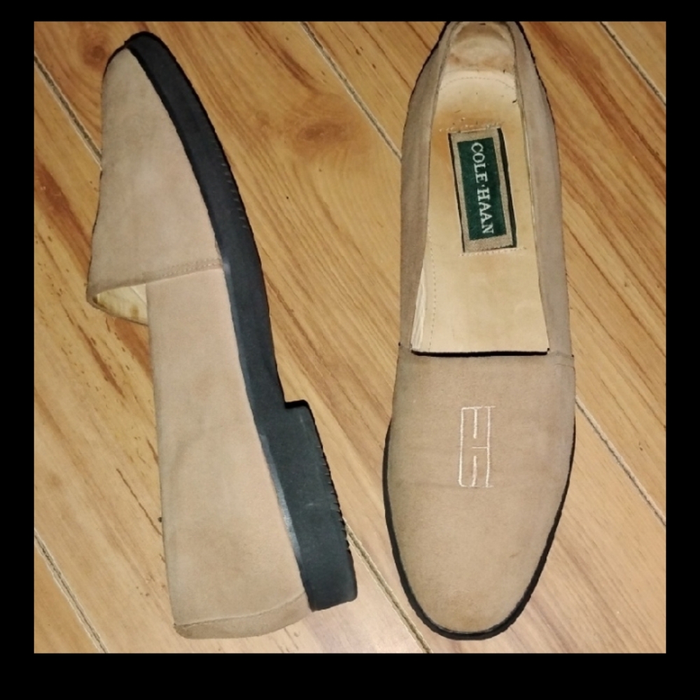 Cole Haan Women's Tan Leather Loafers. Size 8.5,N - Picture 4 of 6